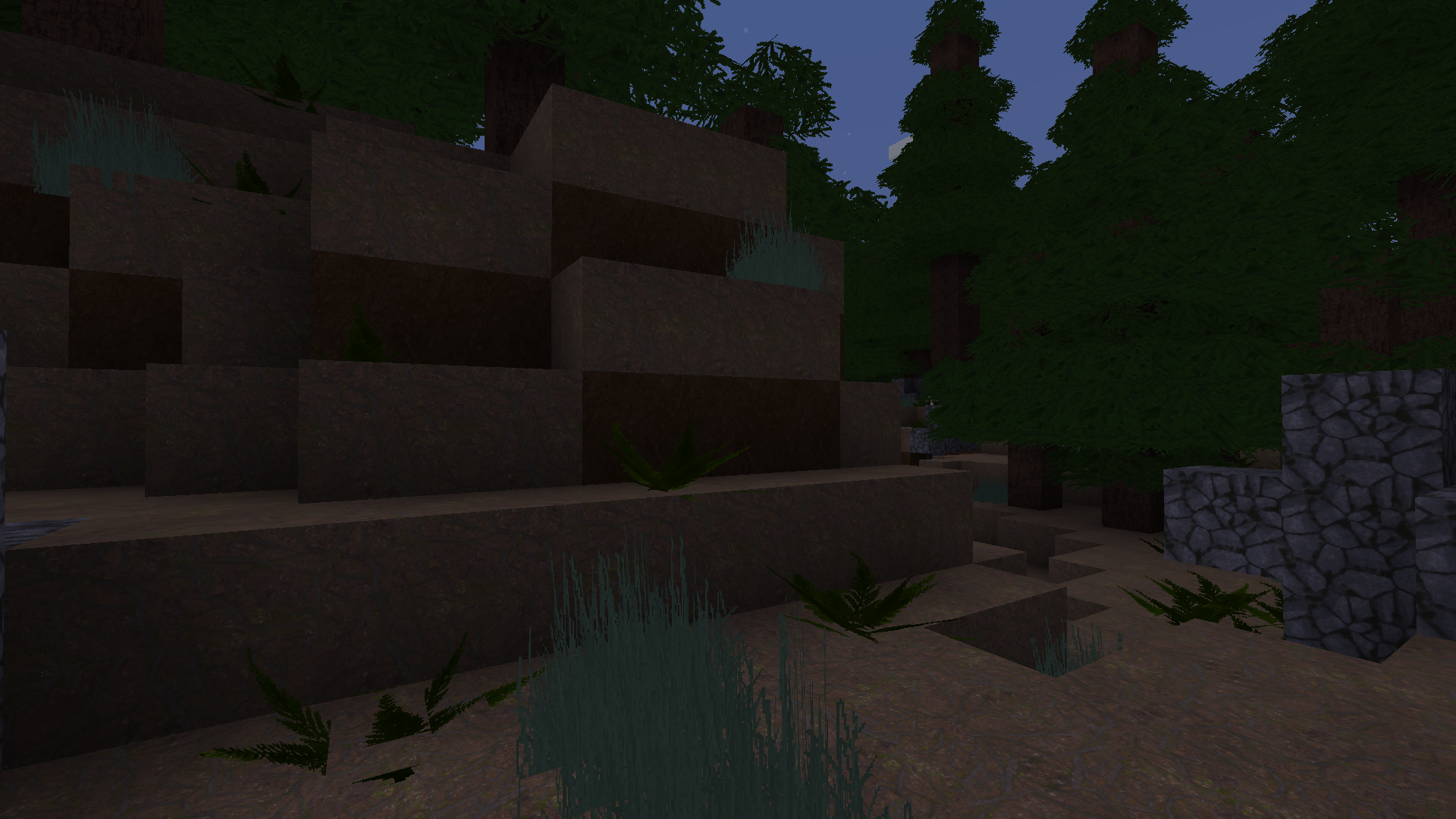 Example Minecraft landscape option