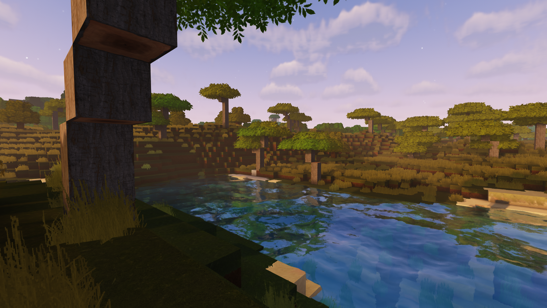 Example Minecraft landscape option