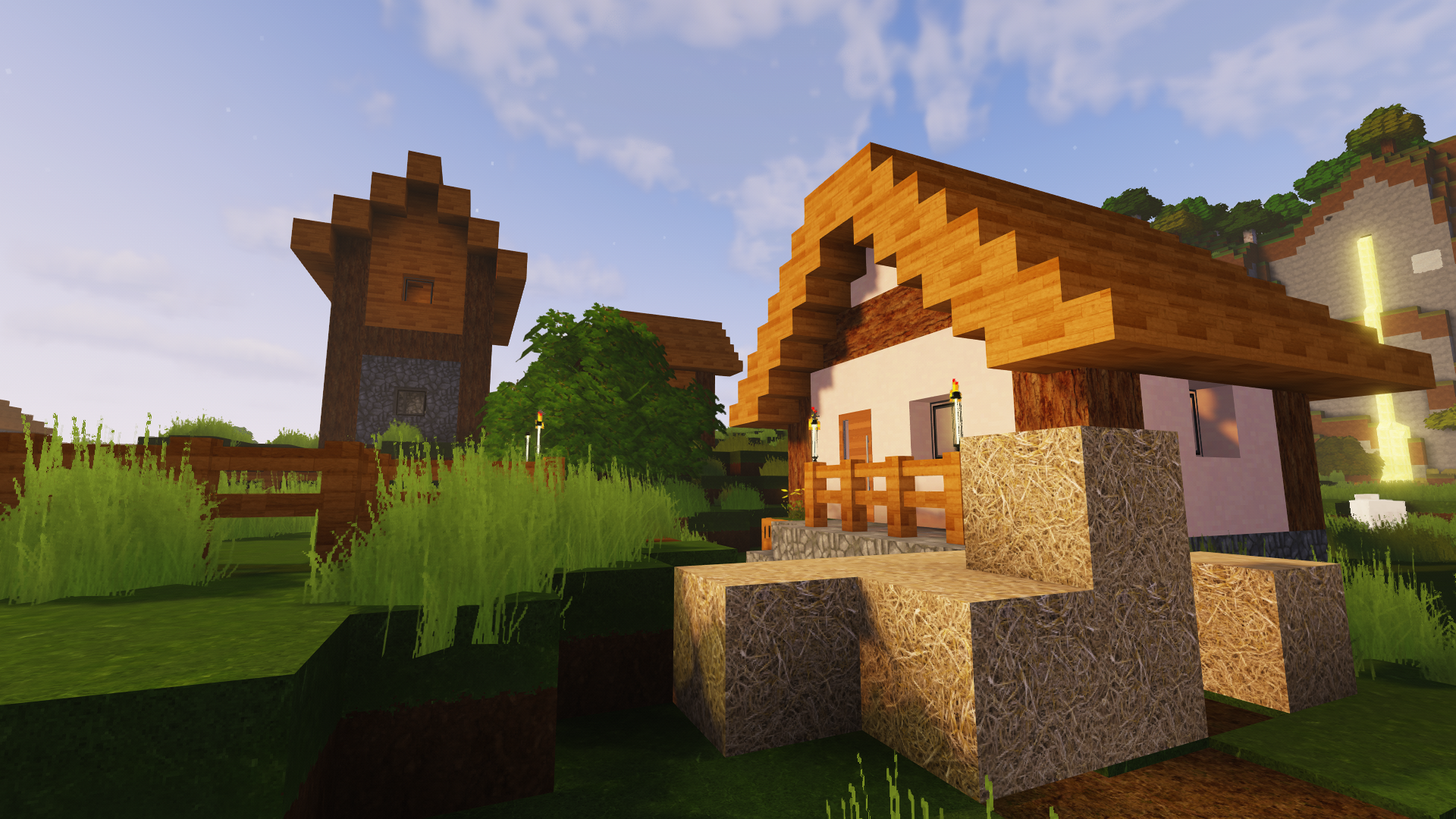 Example Minecraft landscape option