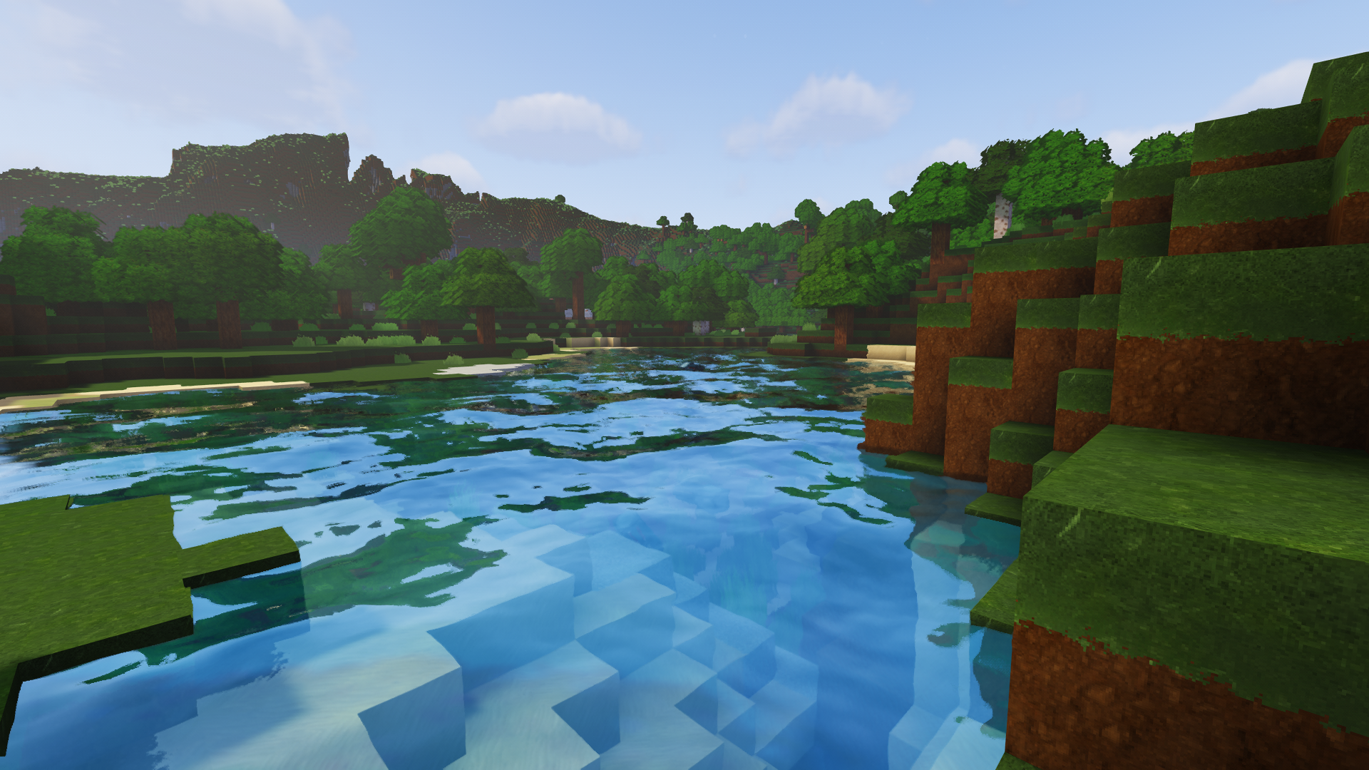 Example Minecraft landscape option