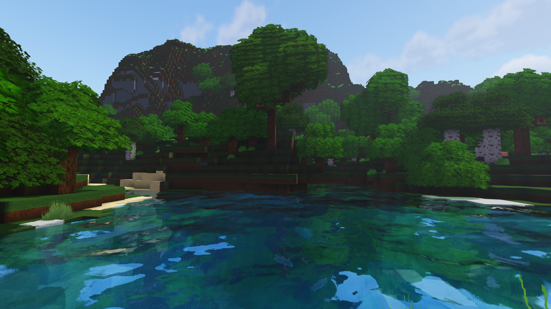 Example Minecraft landscape option