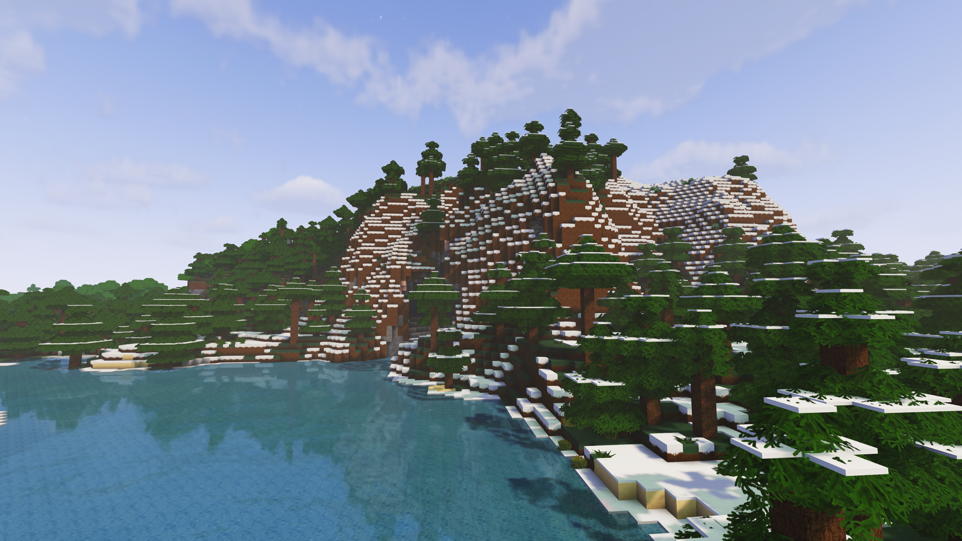 Example Minecraft landscape option