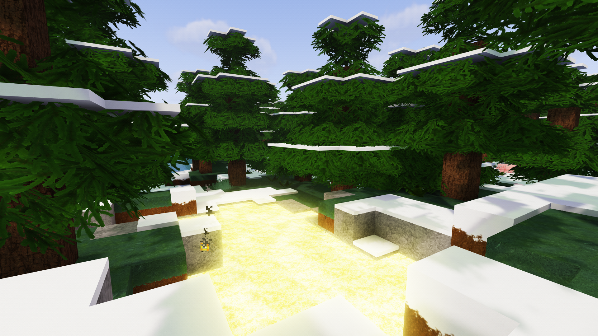 Example Minecraft landscape option