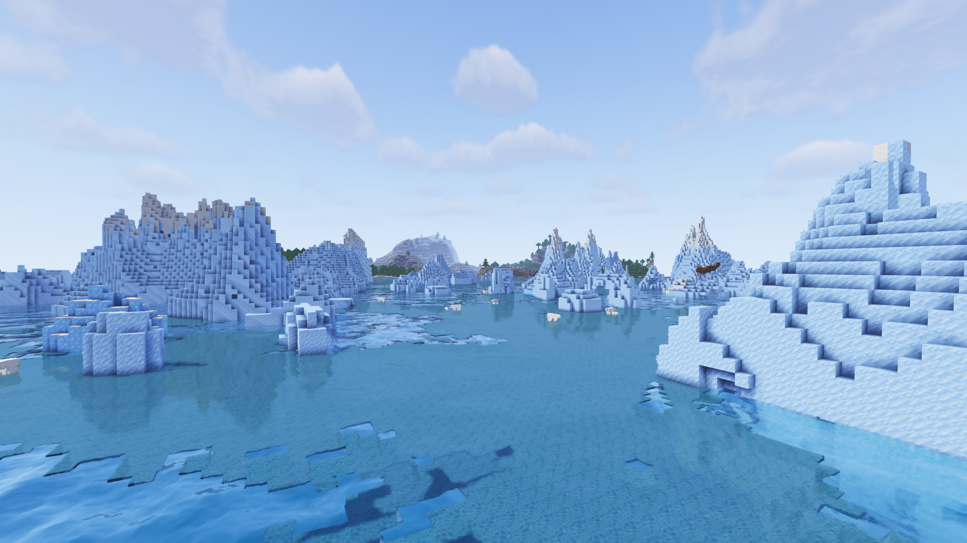 Example Minecraft landscape option
