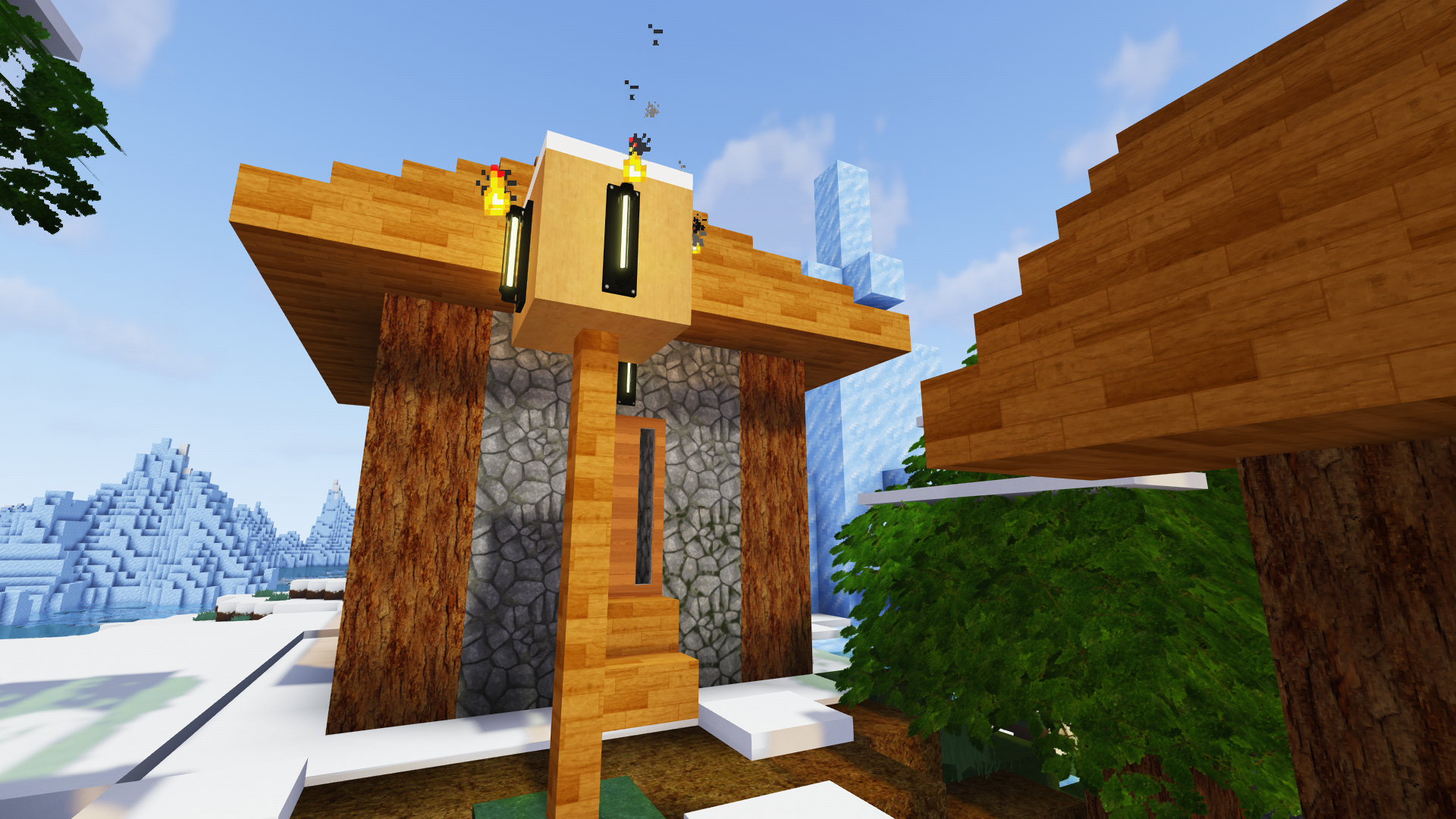 Example Minecraft landscape option