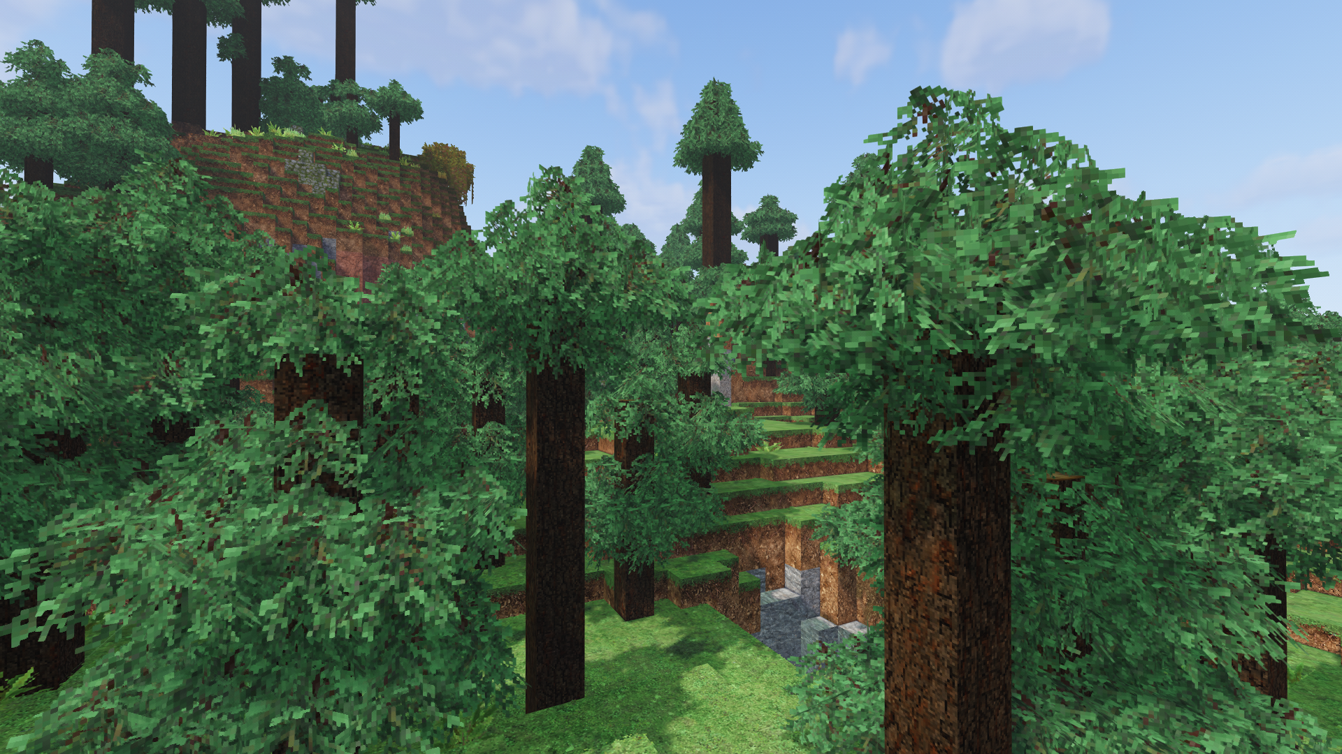 Example Minecraft landscape option