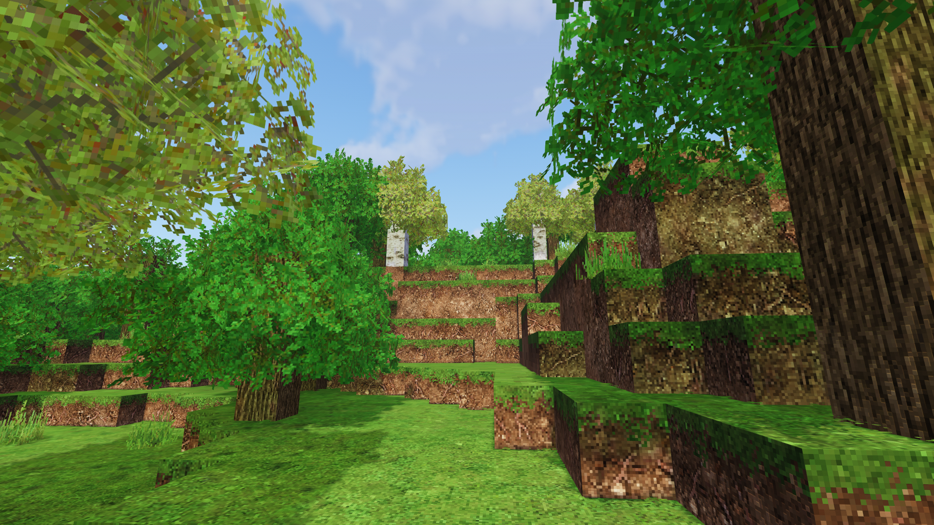 Example Minecraft landscape option