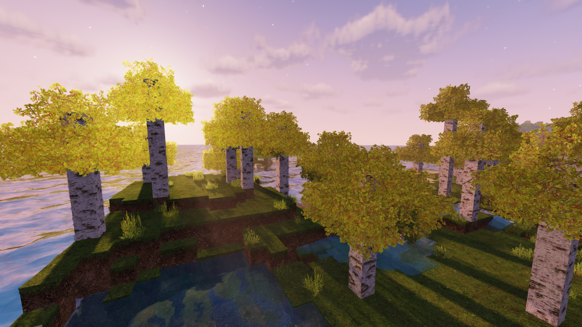Example Minecraft landscape option