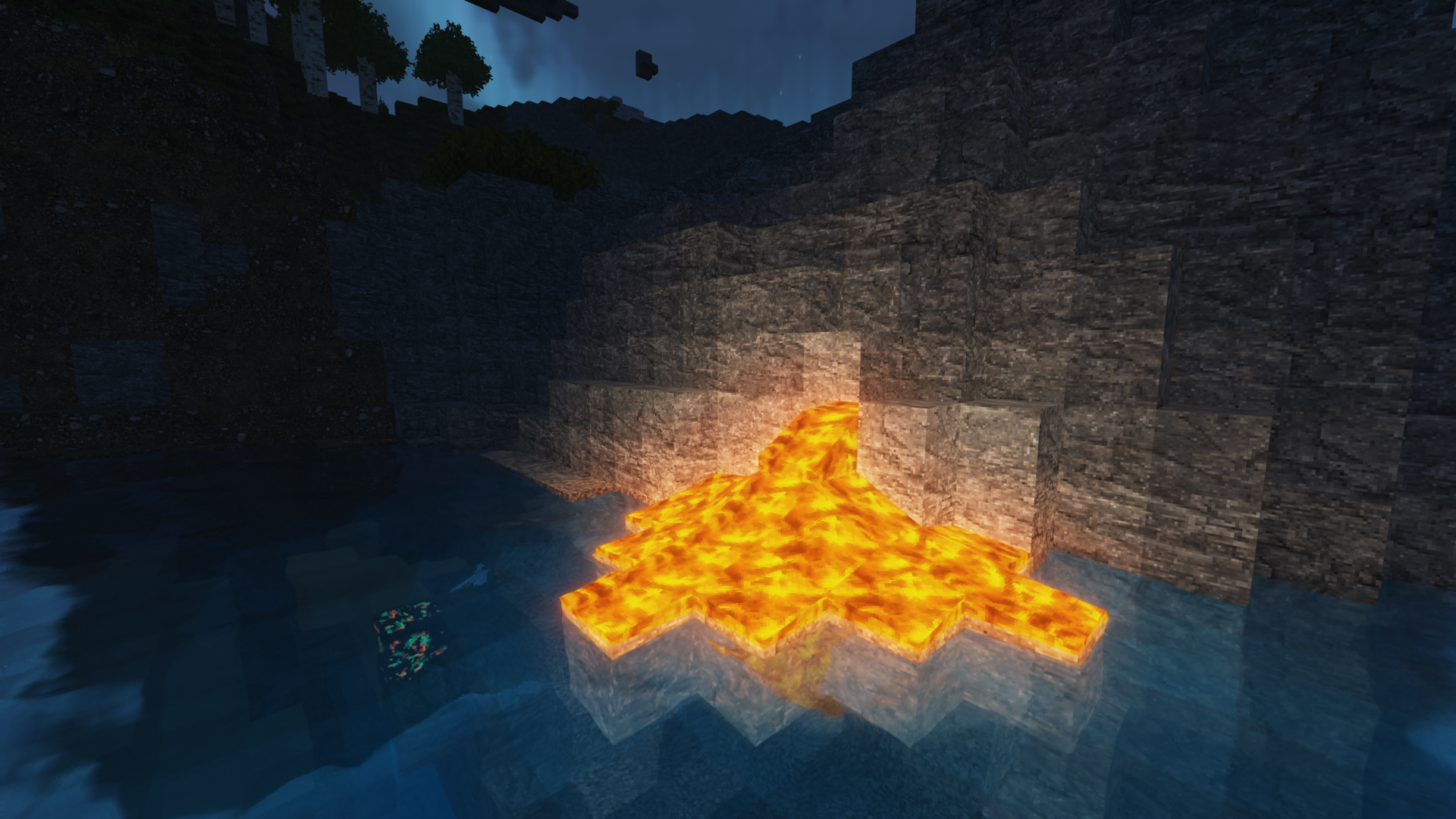 Example Minecraft landscape option