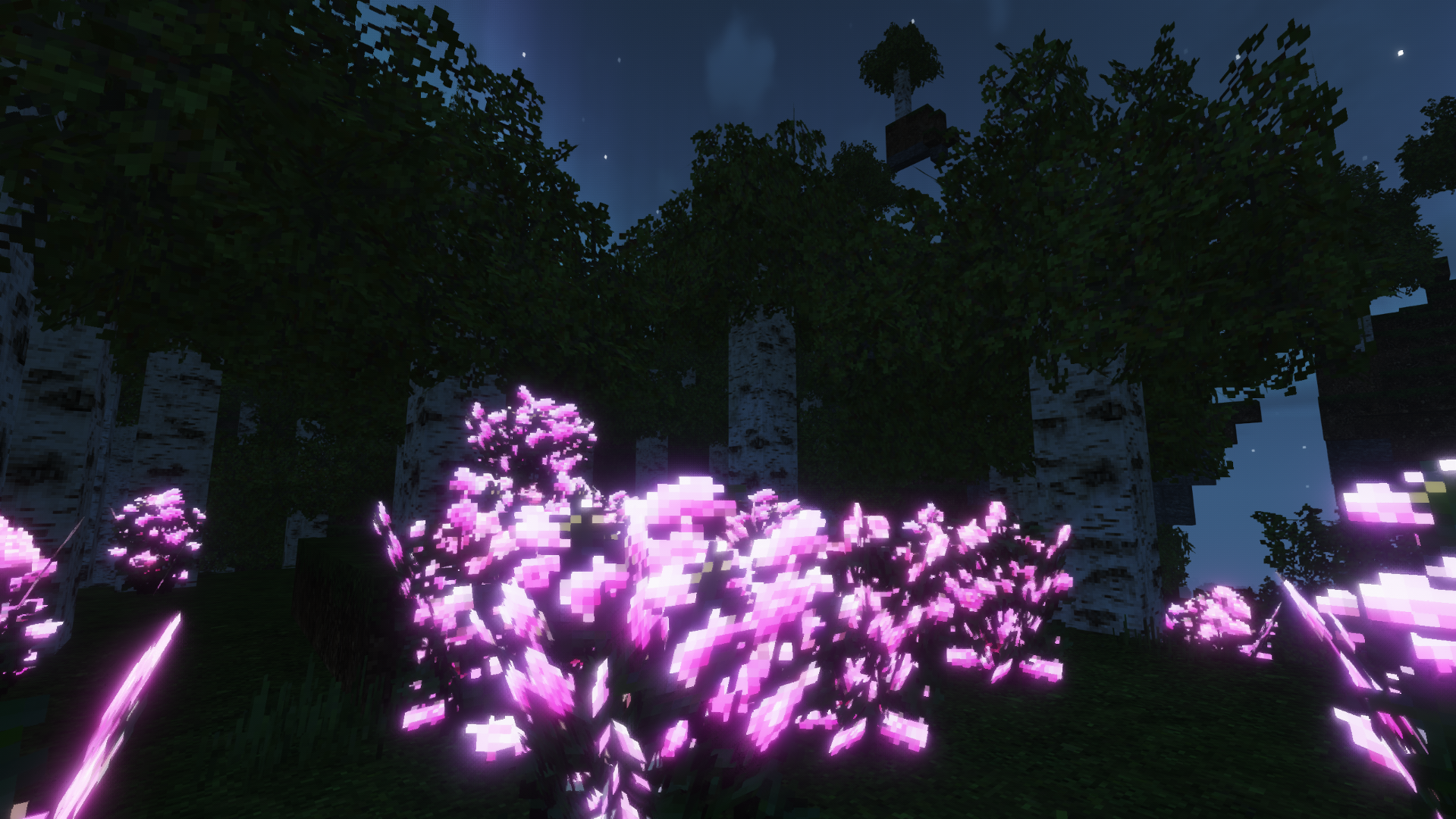 Example Minecraft landscape option