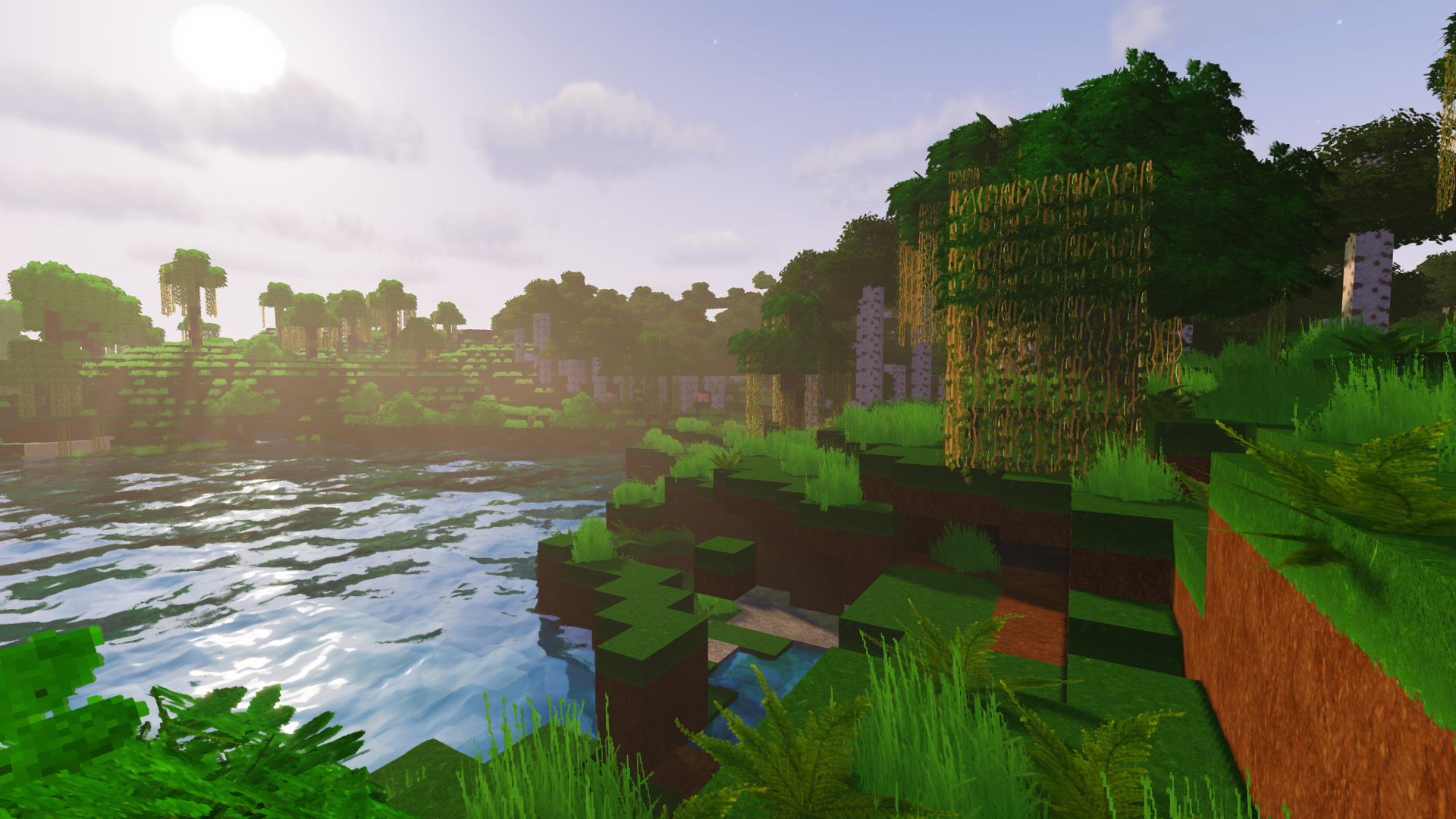 Example Minecraft landscape option