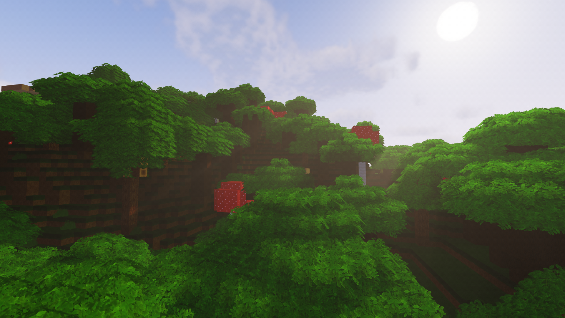 Example Minecraft landscape option