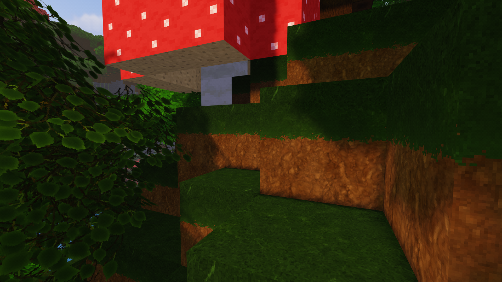 Example Minecraft landscape option