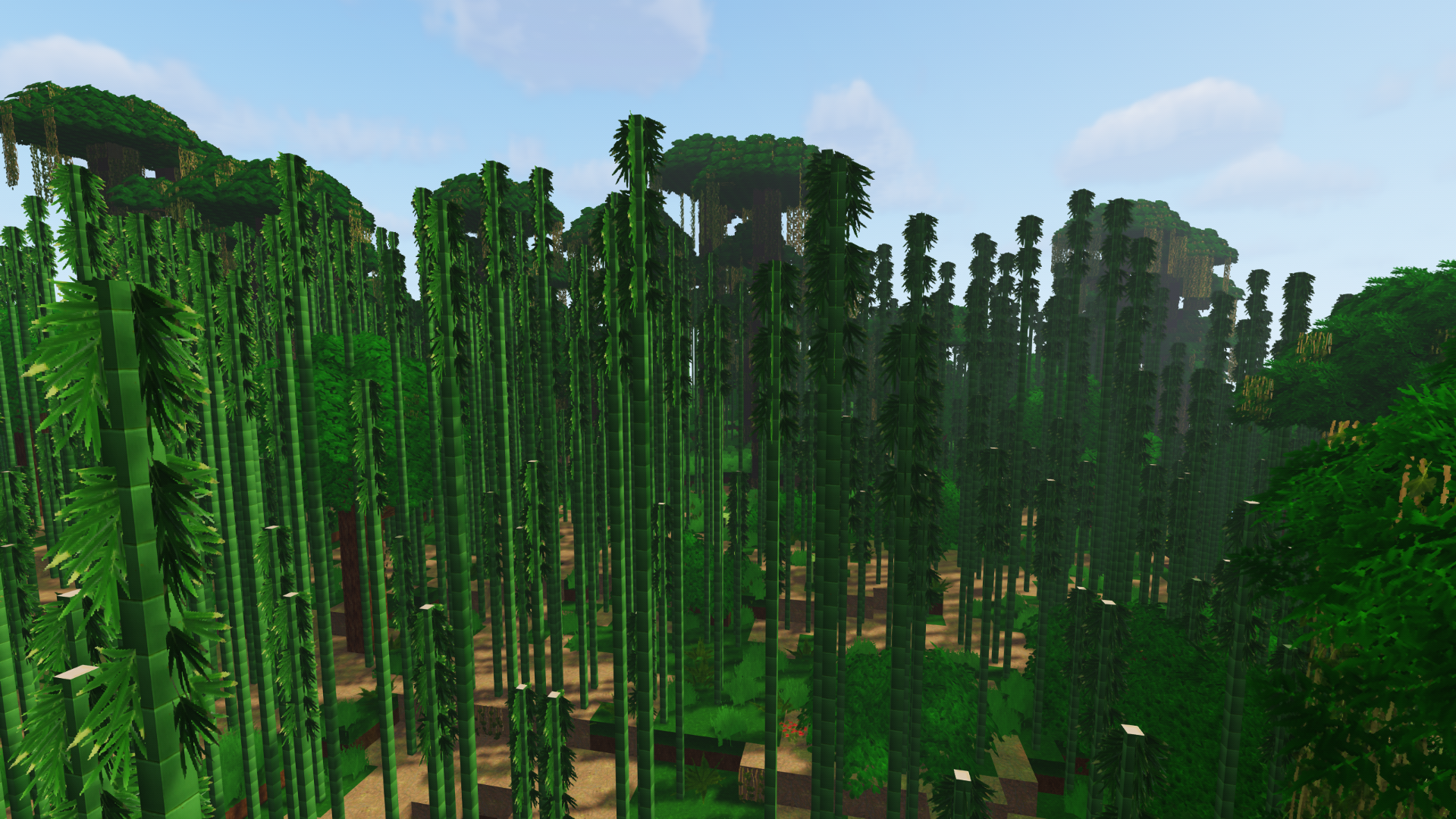 Example Minecraft landscape option