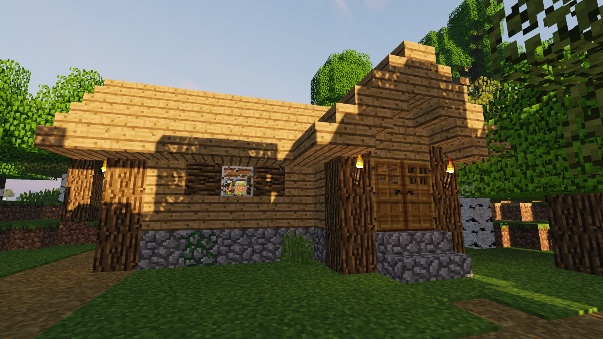 Example Minecraft landscape option