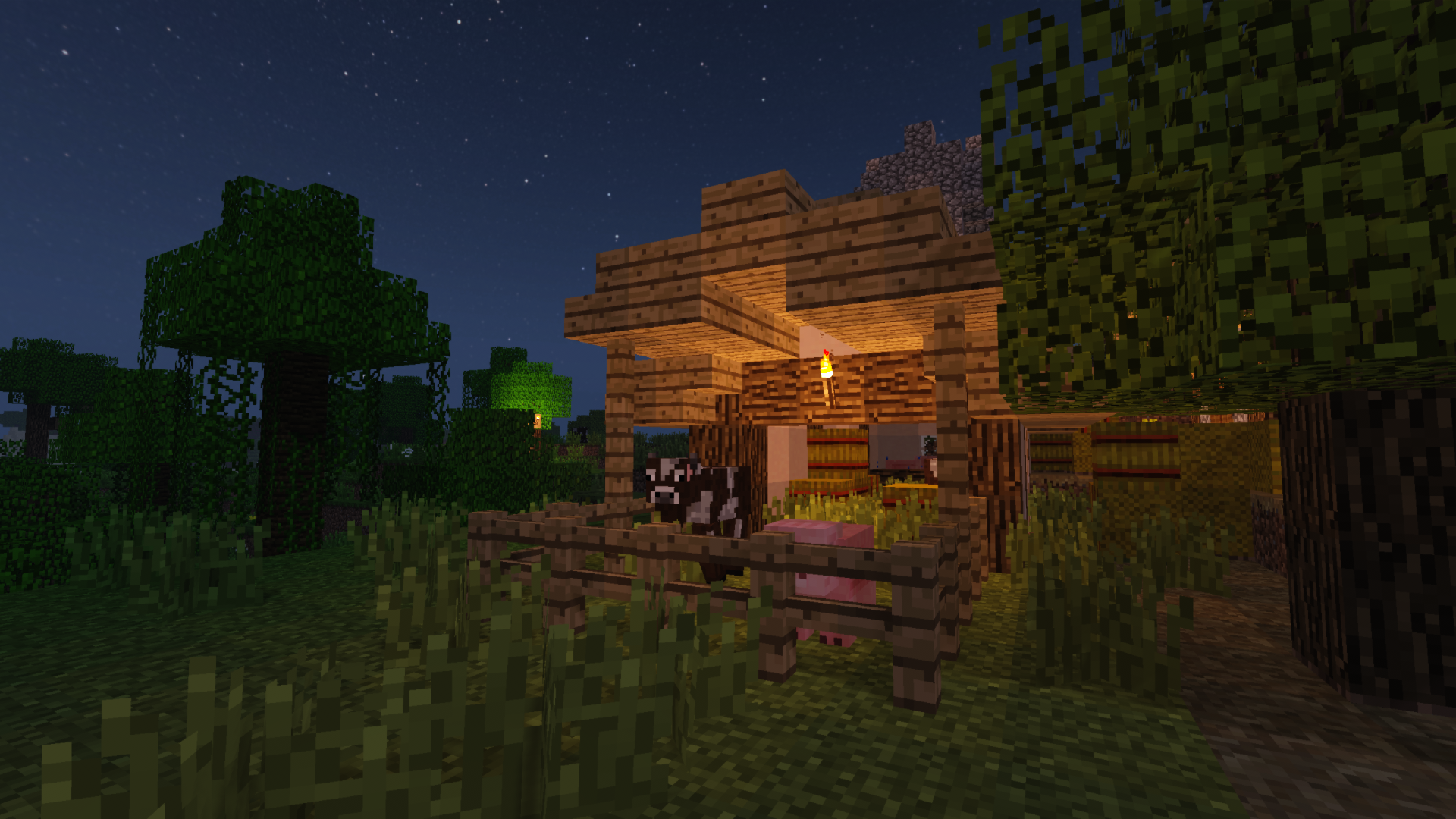 Example Minecraft landscape option