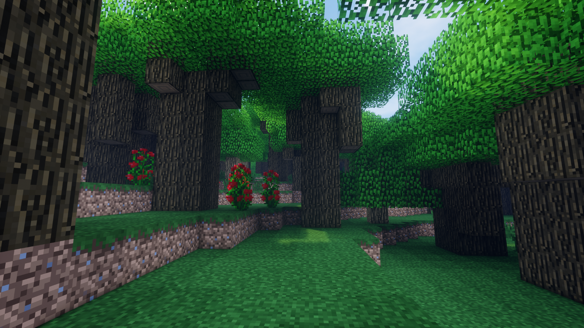 Example Minecraft landscape option