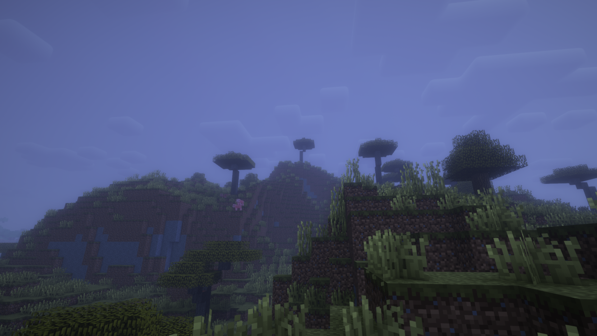 Example Minecraft landscape option