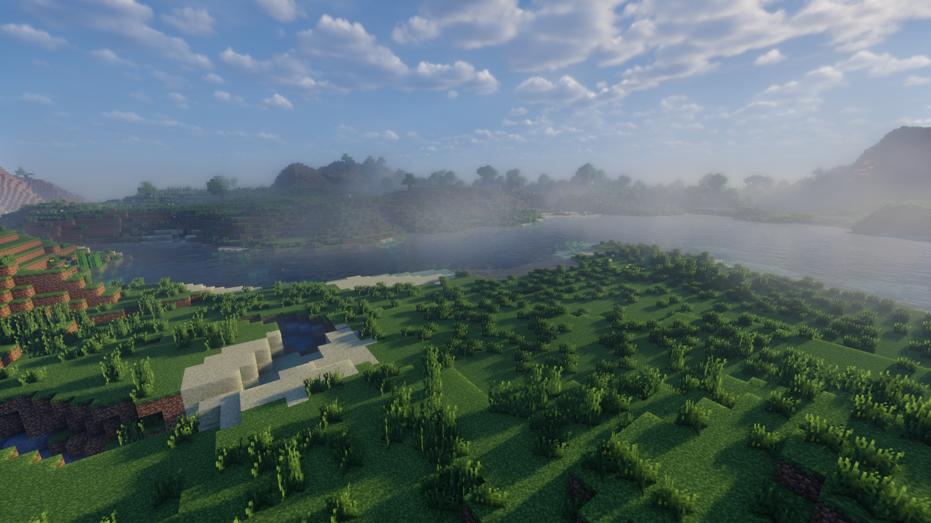 Example Minecraft landscape option