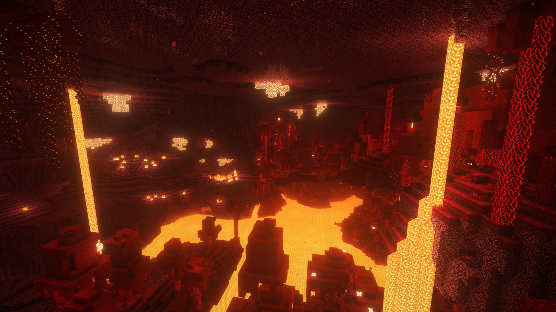 Example Minecraft landscape option