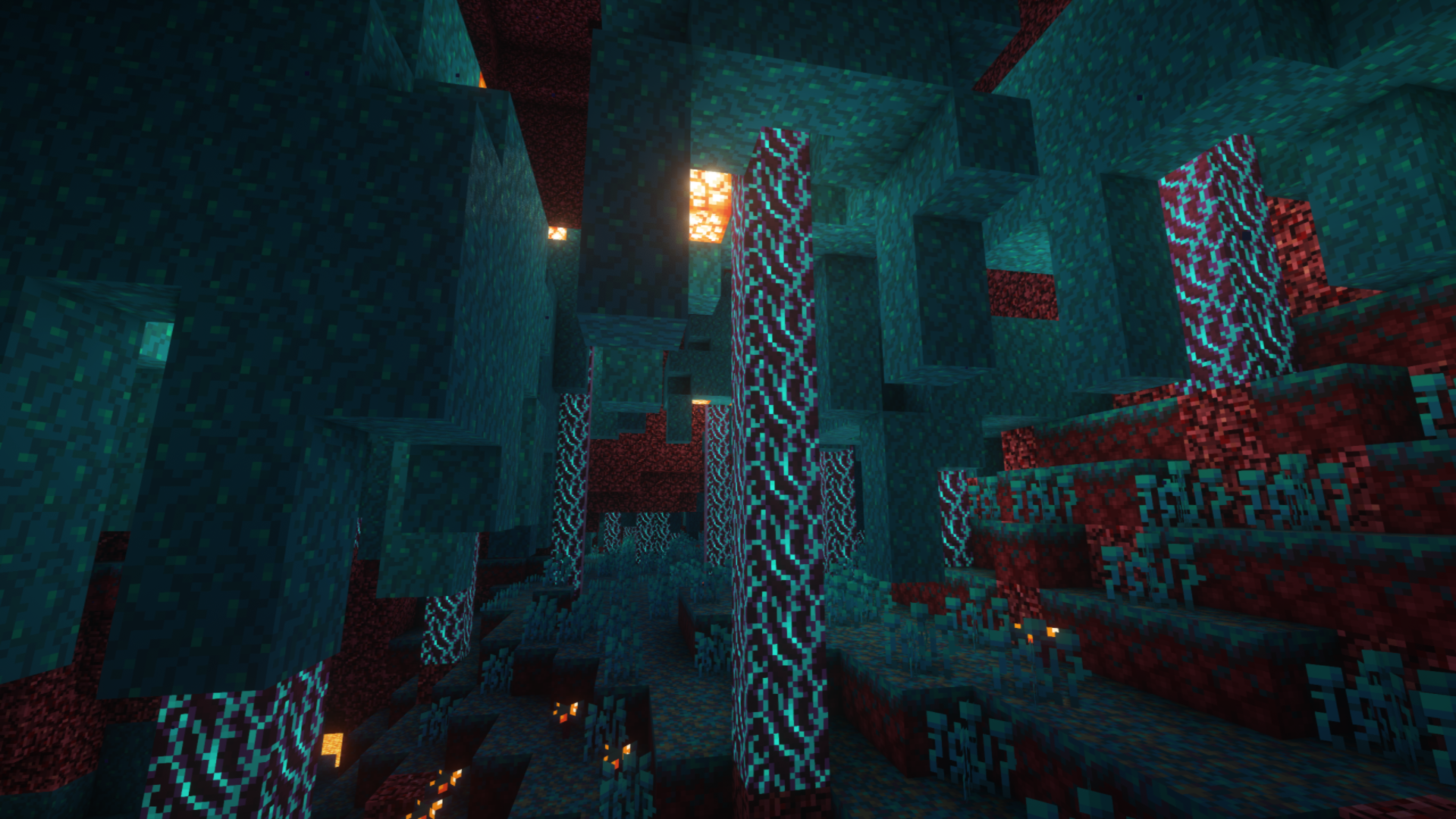 Example Minecraft landscape option