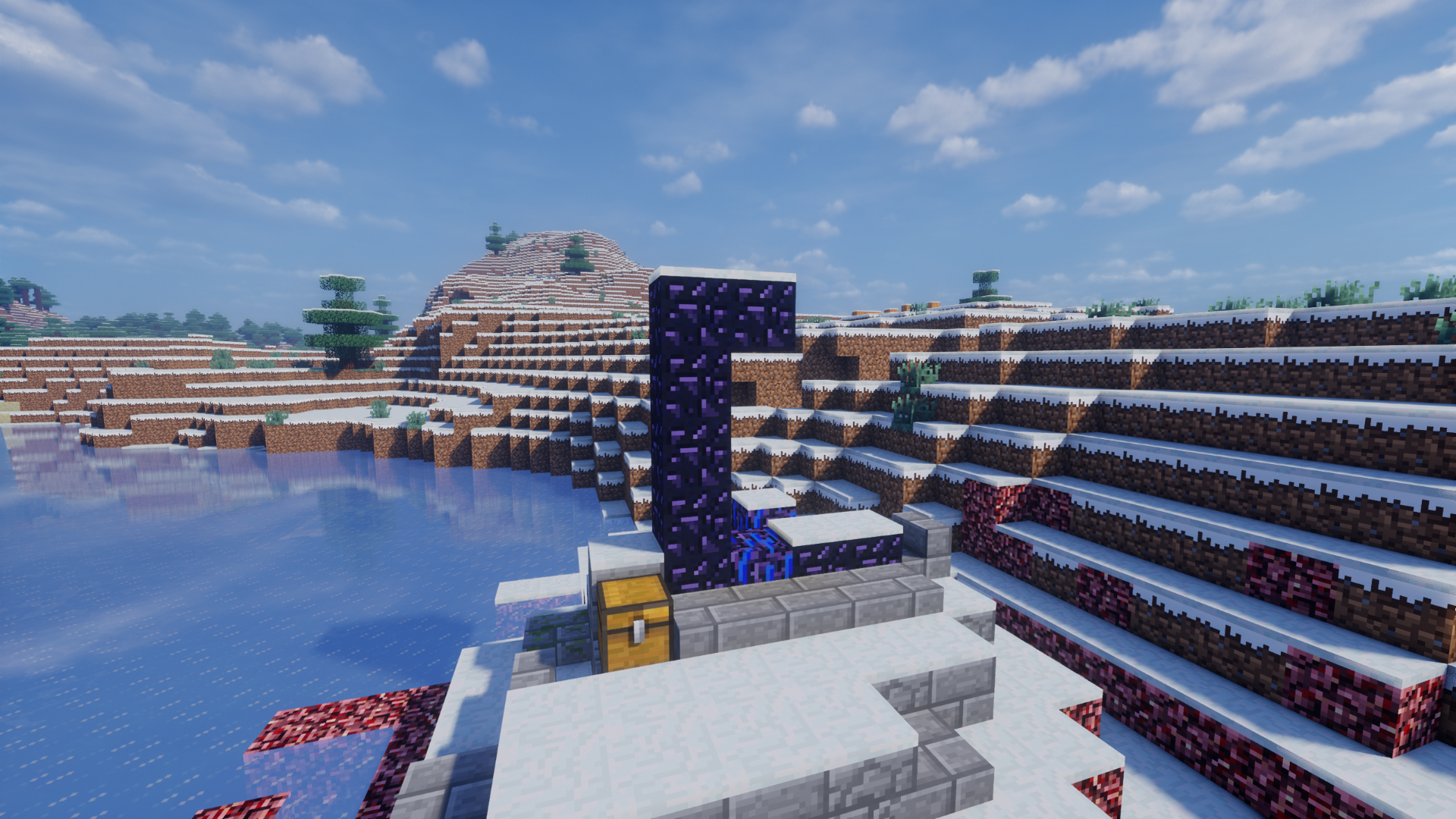 Example Minecraft landscape option