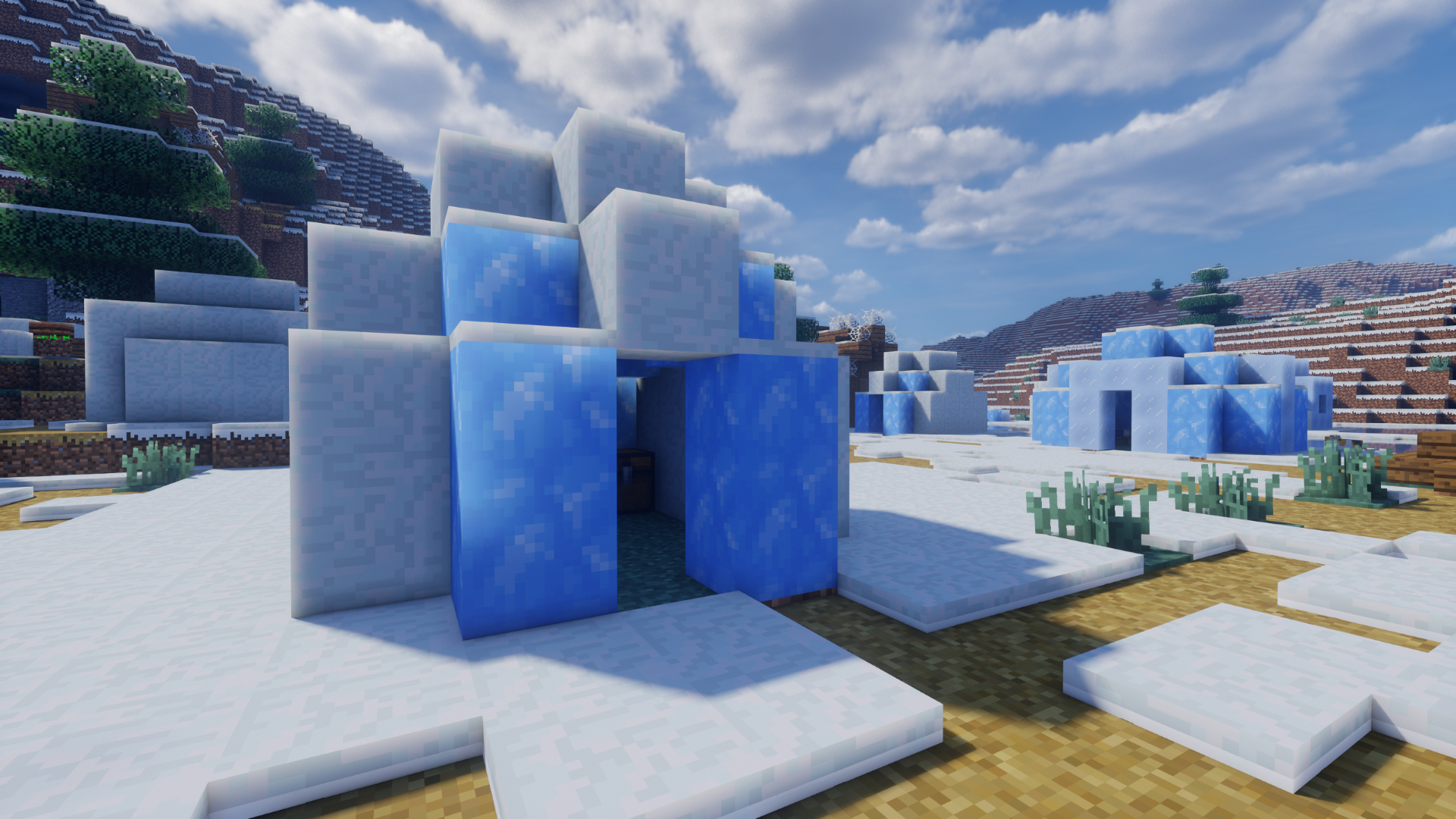 Example Minecraft landscape option