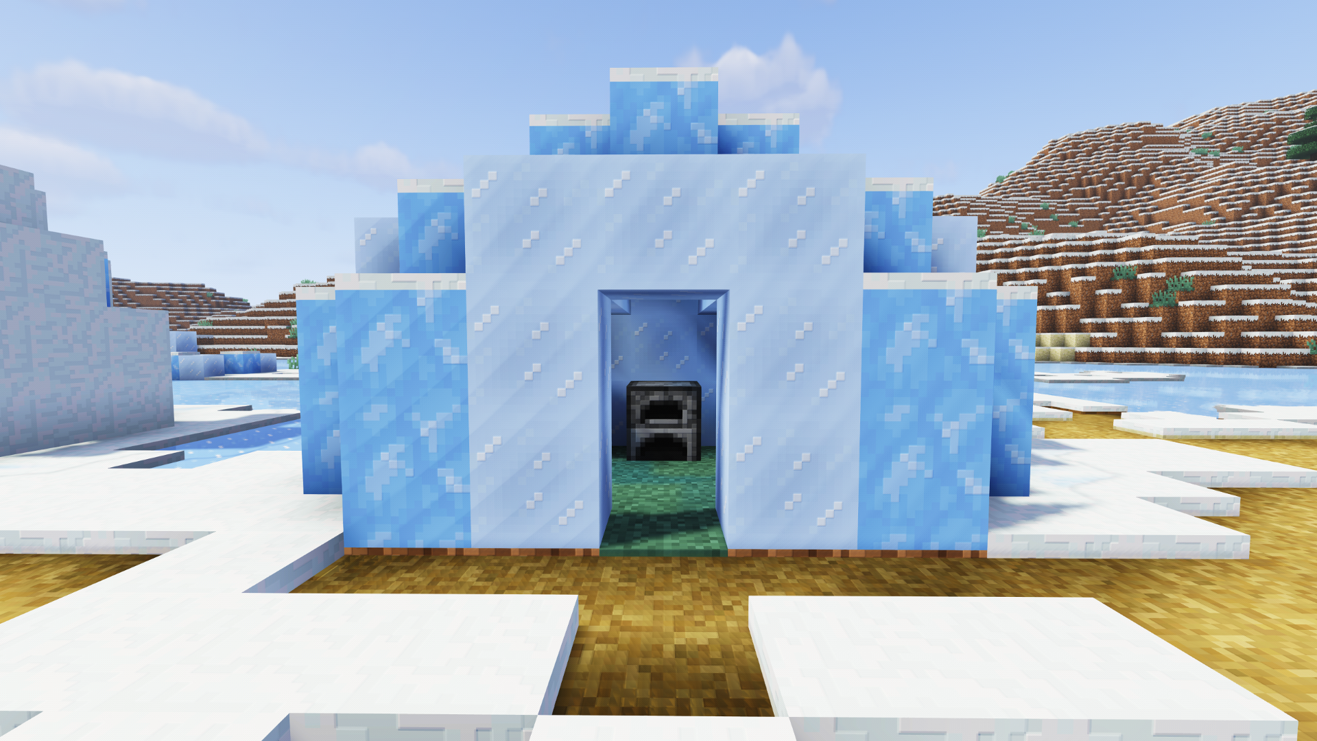 Example Minecraft landscape option