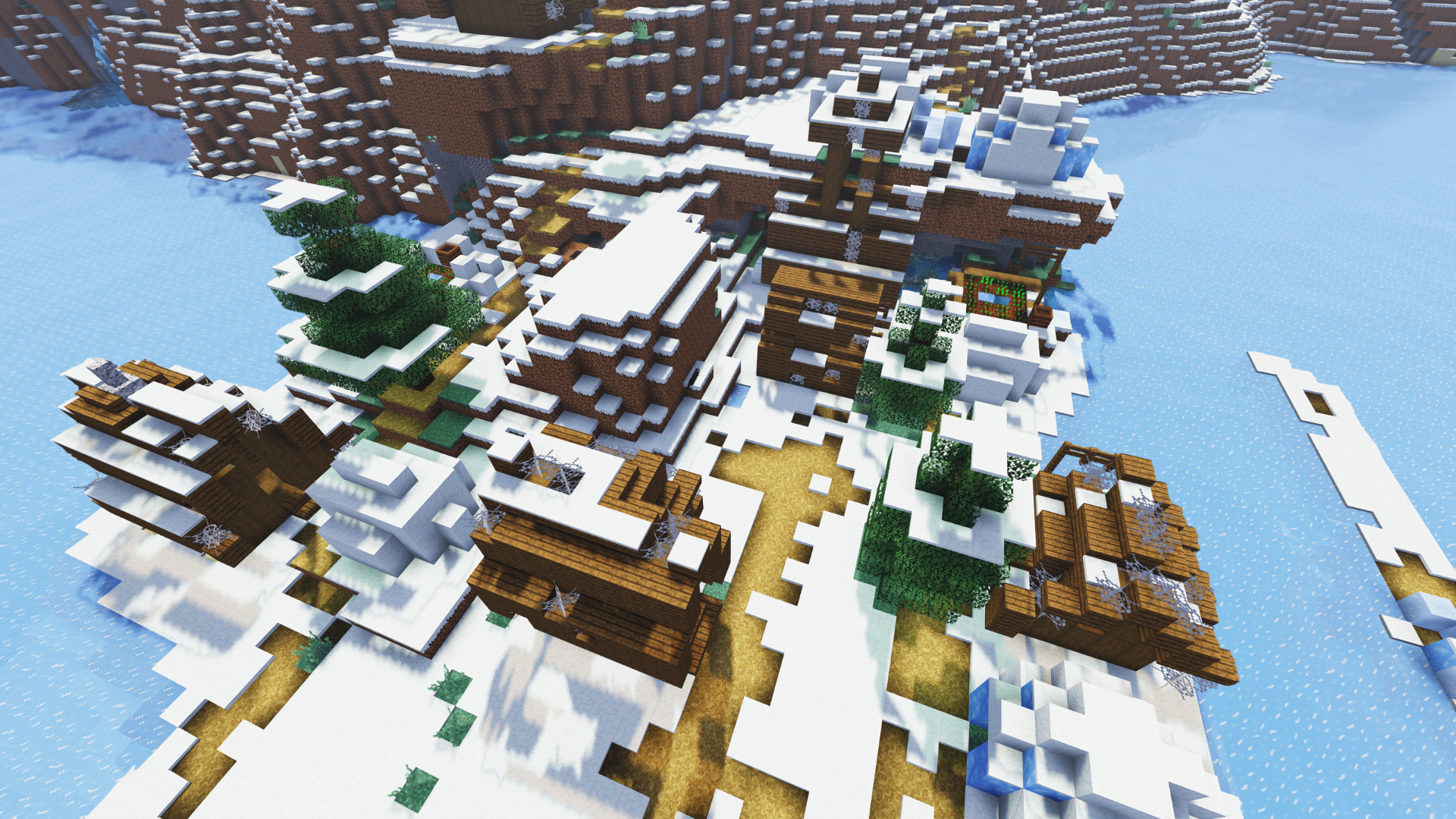 Example Minecraft landscape option