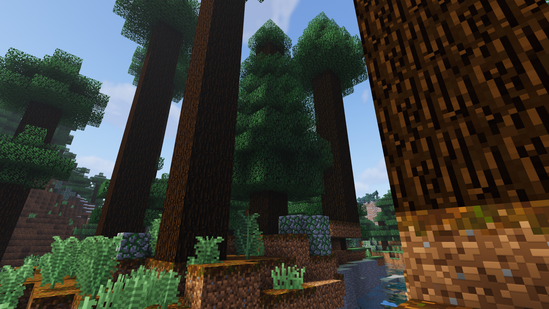 Example Minecraft landscape option