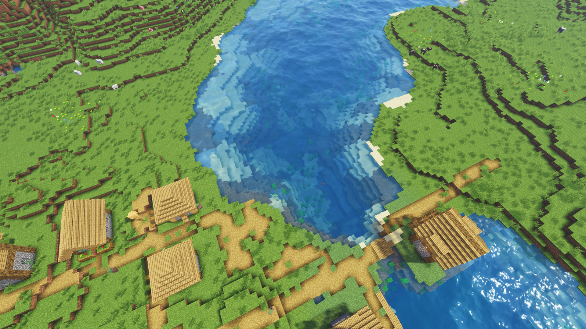 Example Minecraft landscape option