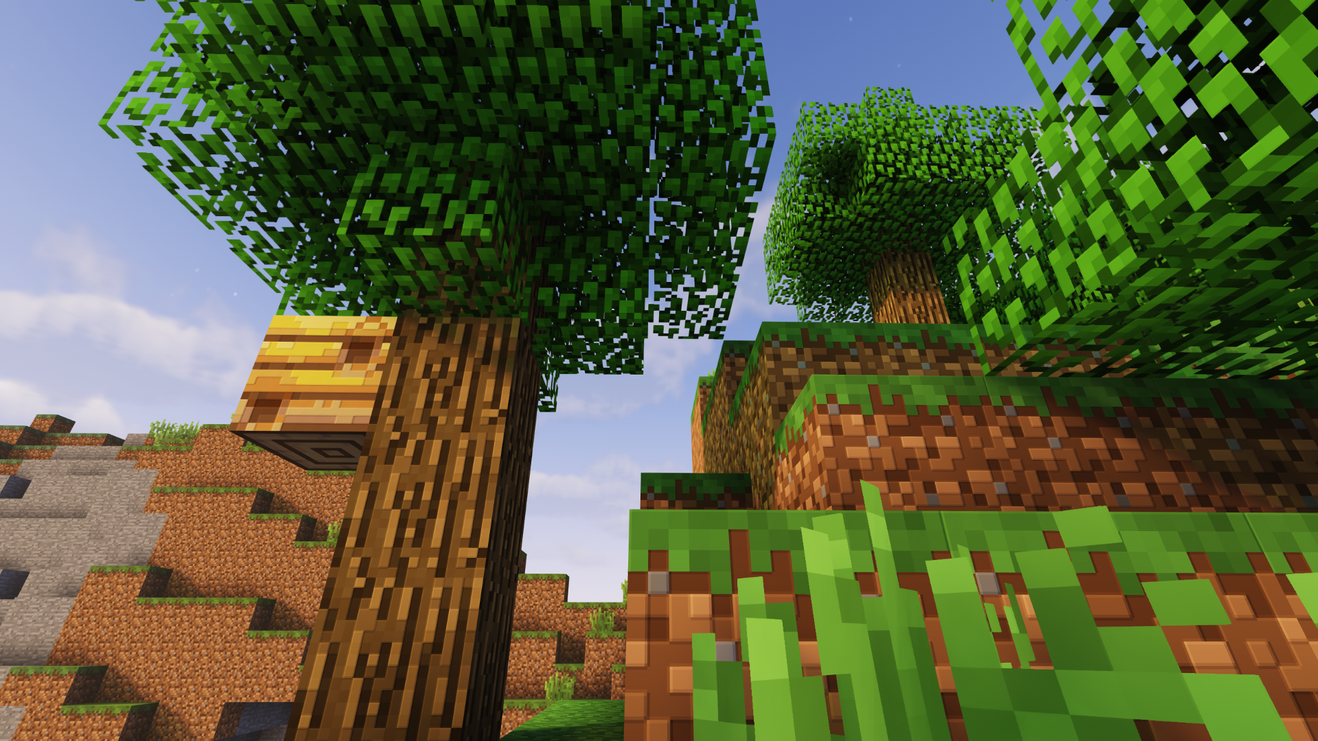 Example Minecraft landscape option