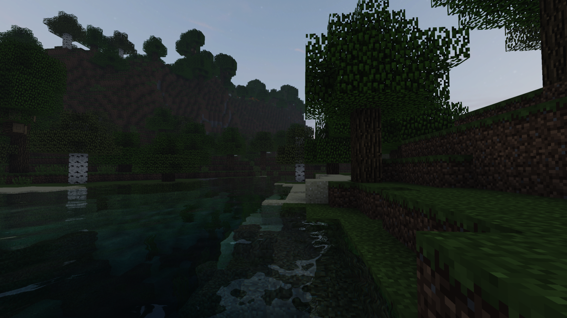 Example Minecraft landscape option