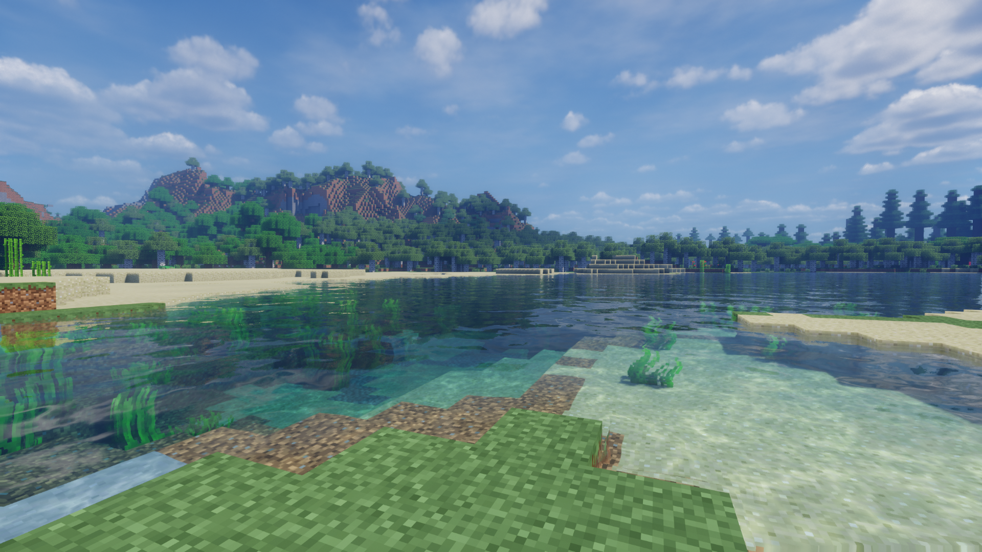 Example Minecraft landscape option