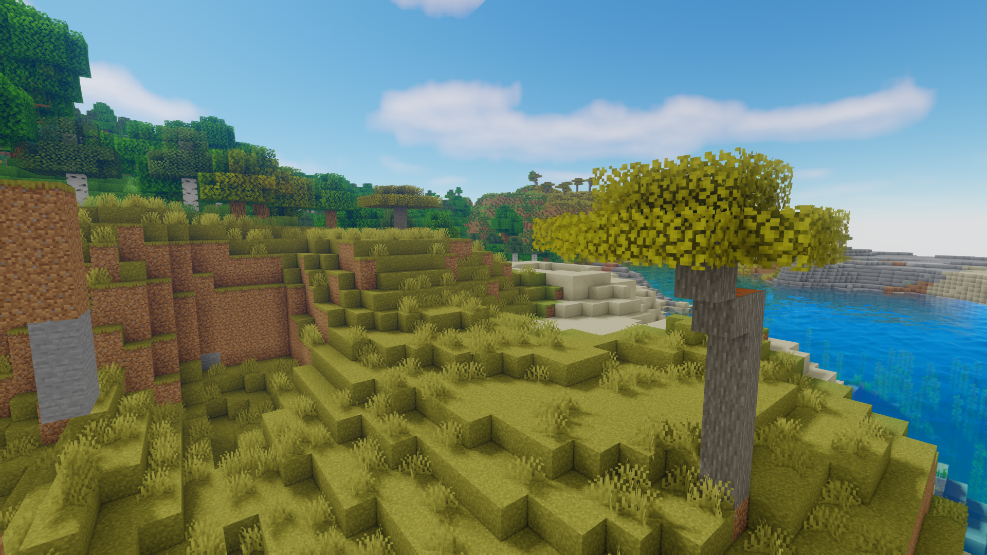 Example Minecraft landscape option