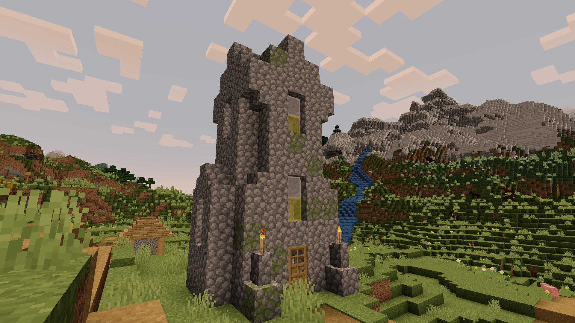 Example Minecraft landscape option