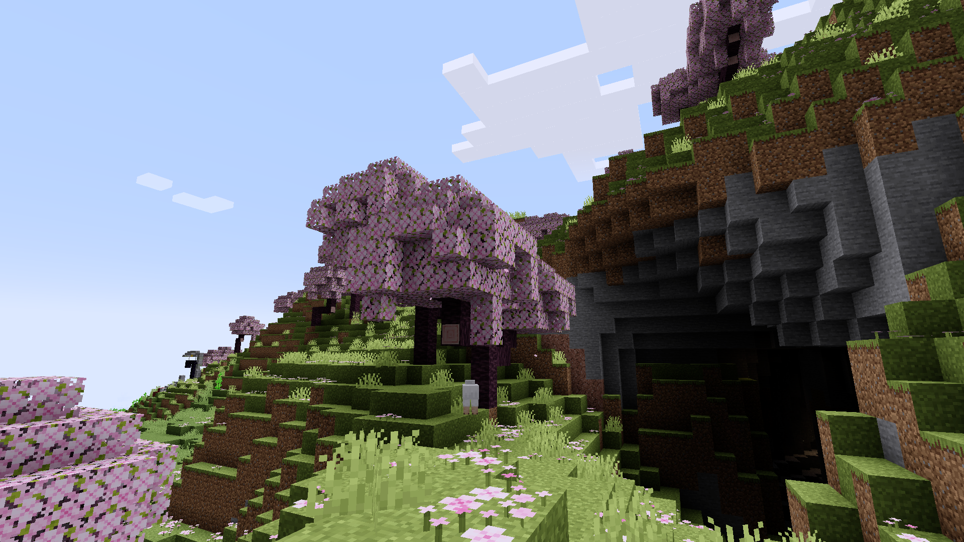 Example Minecraft landscape option
