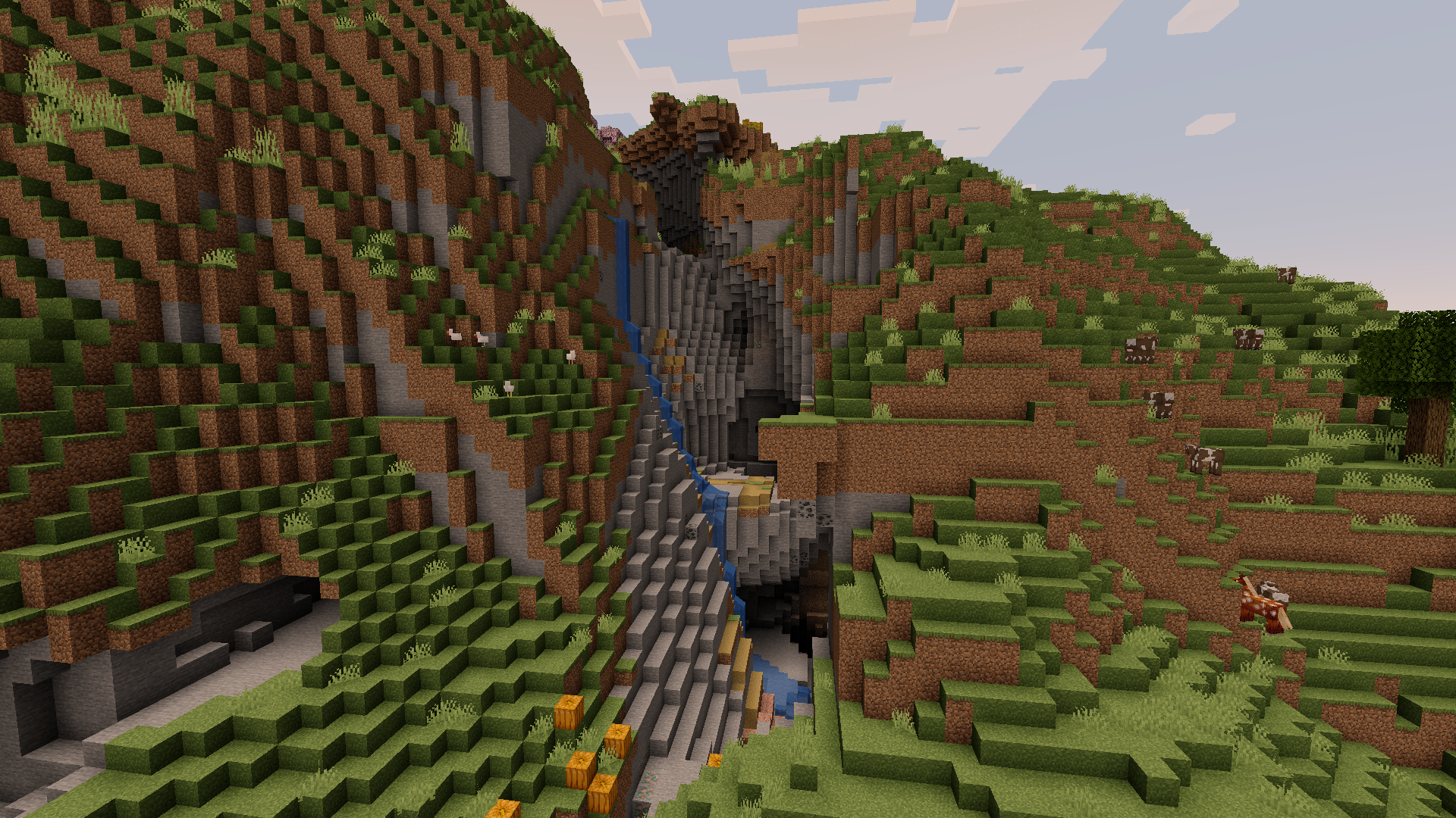 Example Minecraft landscape option