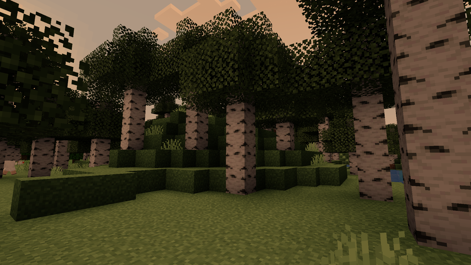 Example Minecraft landscape option