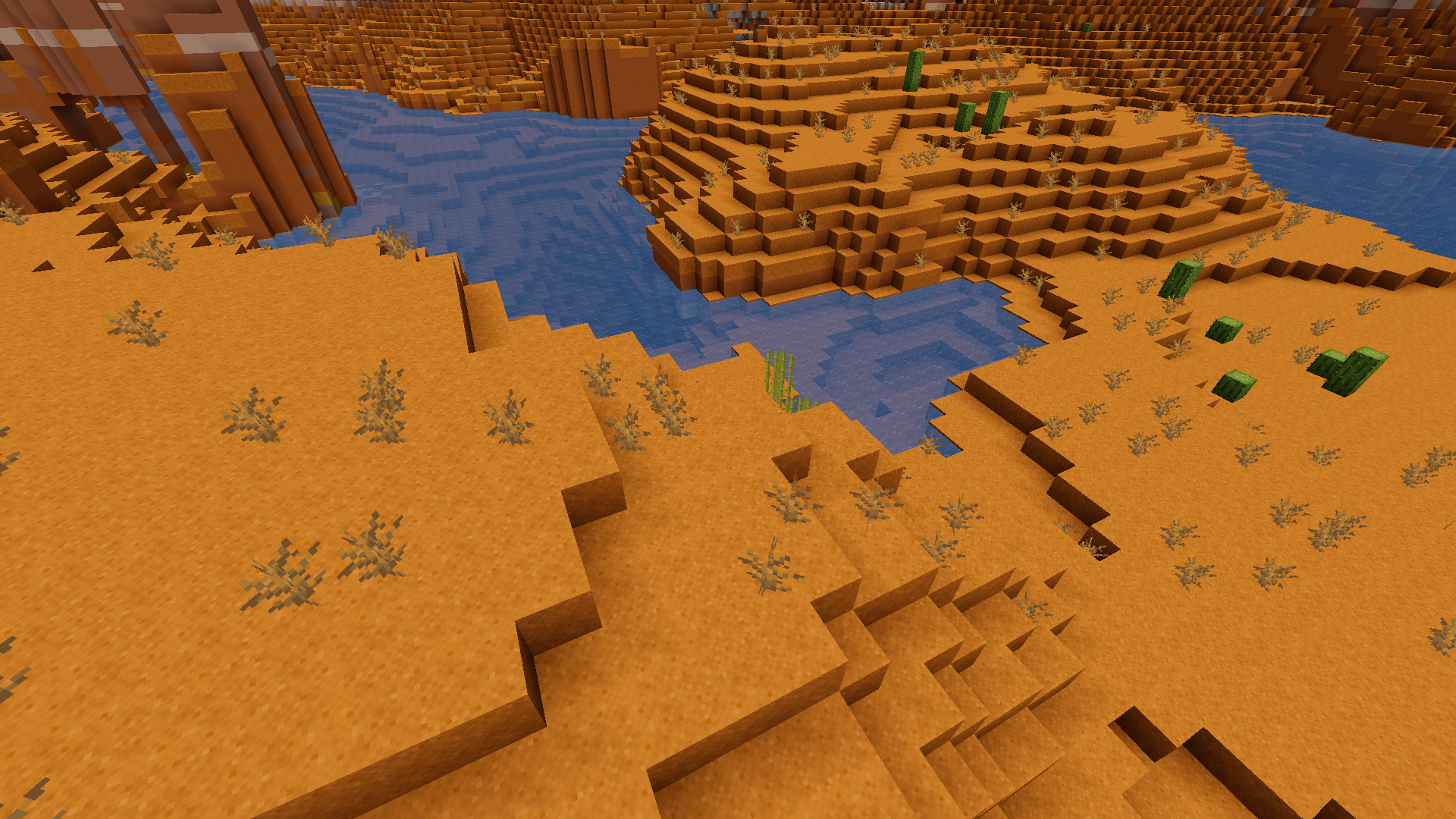 Example Minecraft landscape option