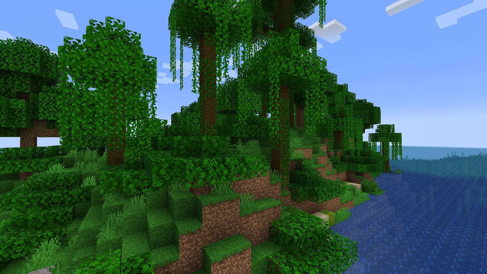 Example Minecraft landscape option
