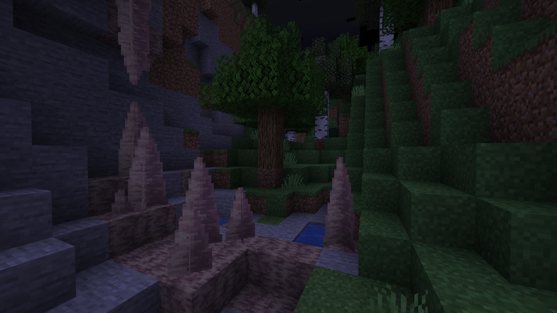 Example Minecraft landscape option