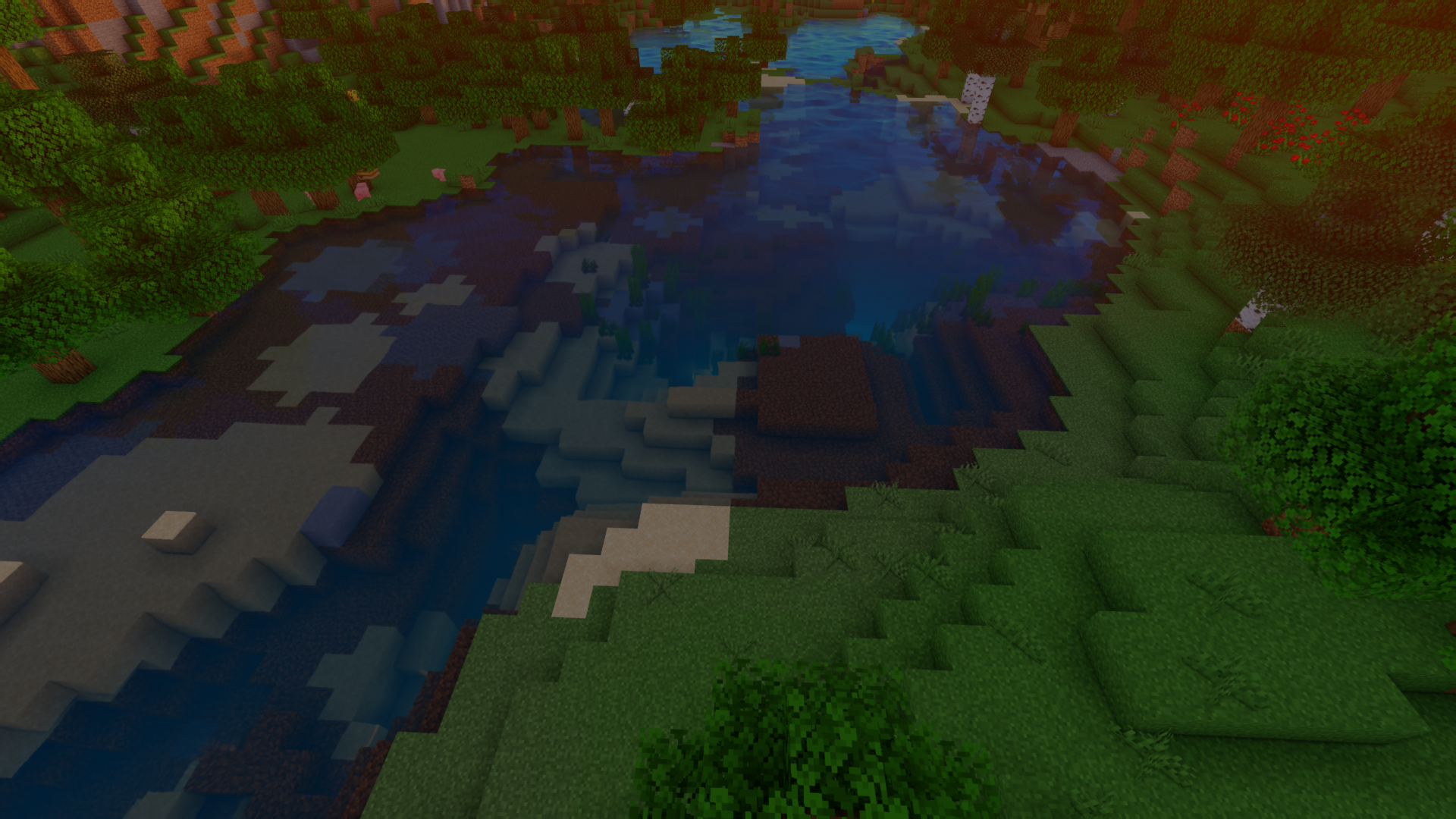 Example Minecraft landscape option