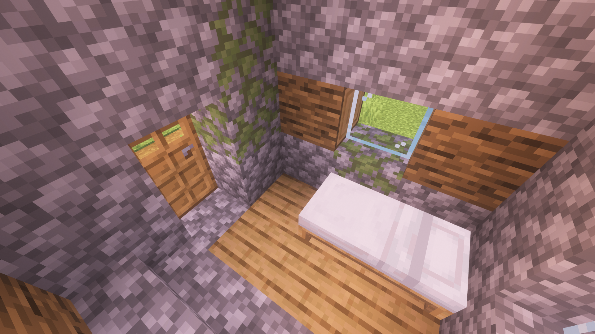 Example Minecraft landscape option