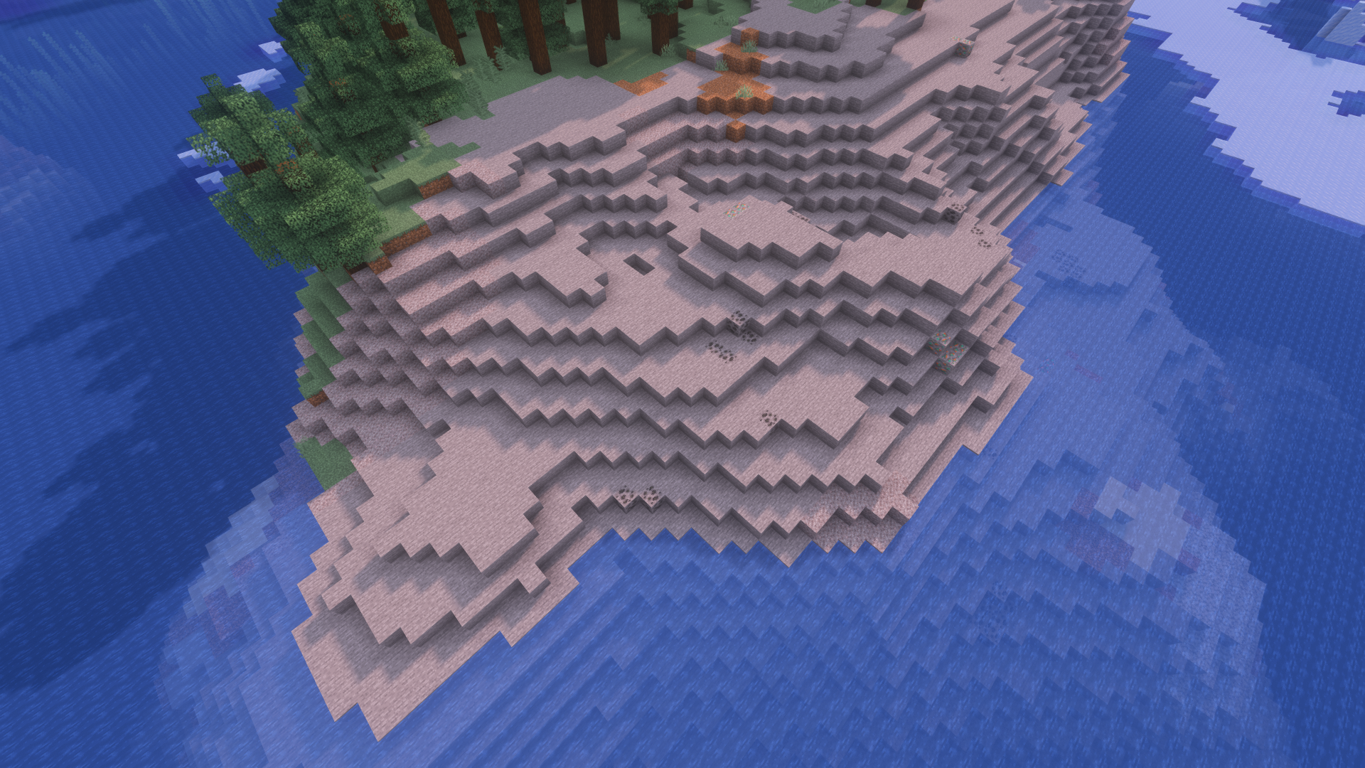 Example Minecraft landscape option