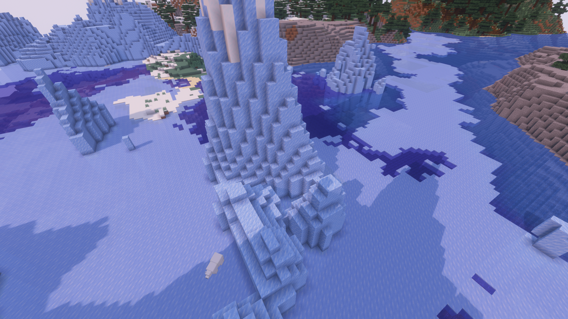 Example Minecraft landscape option