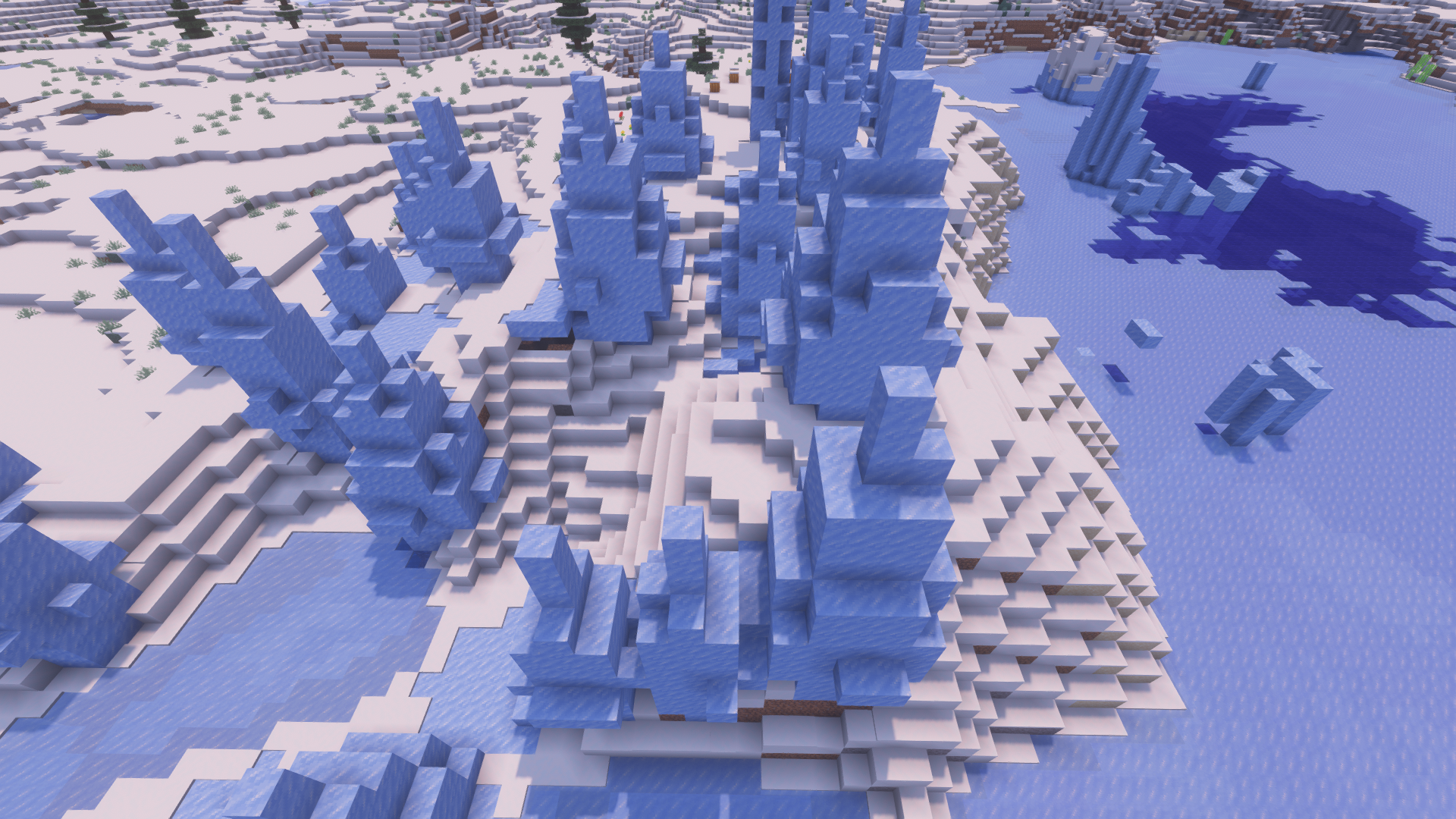 Example Minecraft landscape option